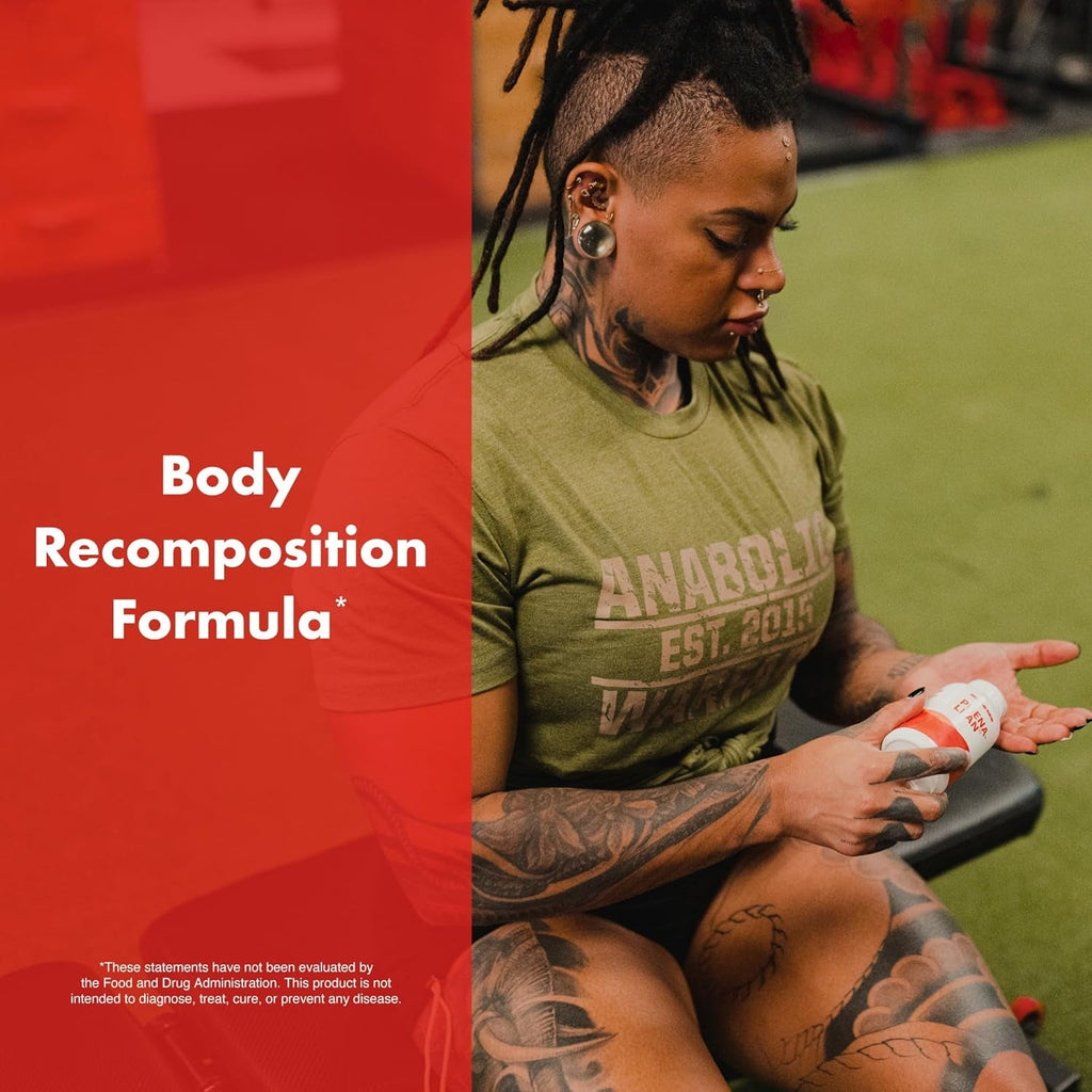 Anabolic Warfare Phena-Lean Premier Supplement from Thermogenic Body Composition Supplement – Fuel Your Fire, Promote Energy, Increase Focus* - 60 Capsules.