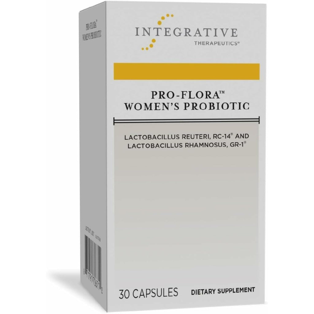Integrative Therapeutics Pro-Flora Women’S Probiotic - Vaginal Health Probiotic*- Supports Urogenital Health in Women* - Convenient Daily Use - 30 Capsules (30 Capsules)