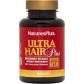 Naturesplus Ultra Hair plus - 60 Sustained Release Tablets - Nutritional Support for Healthy Hair Structure - Gluten Free - 30 Servings