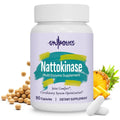 Nattokinase Supplement 10000FU with Organic Nattokinase, Serrapeptase, Bromelain, Curcumin, Vitamin E & Ginseng, Movement Comfort, 90 Capsules