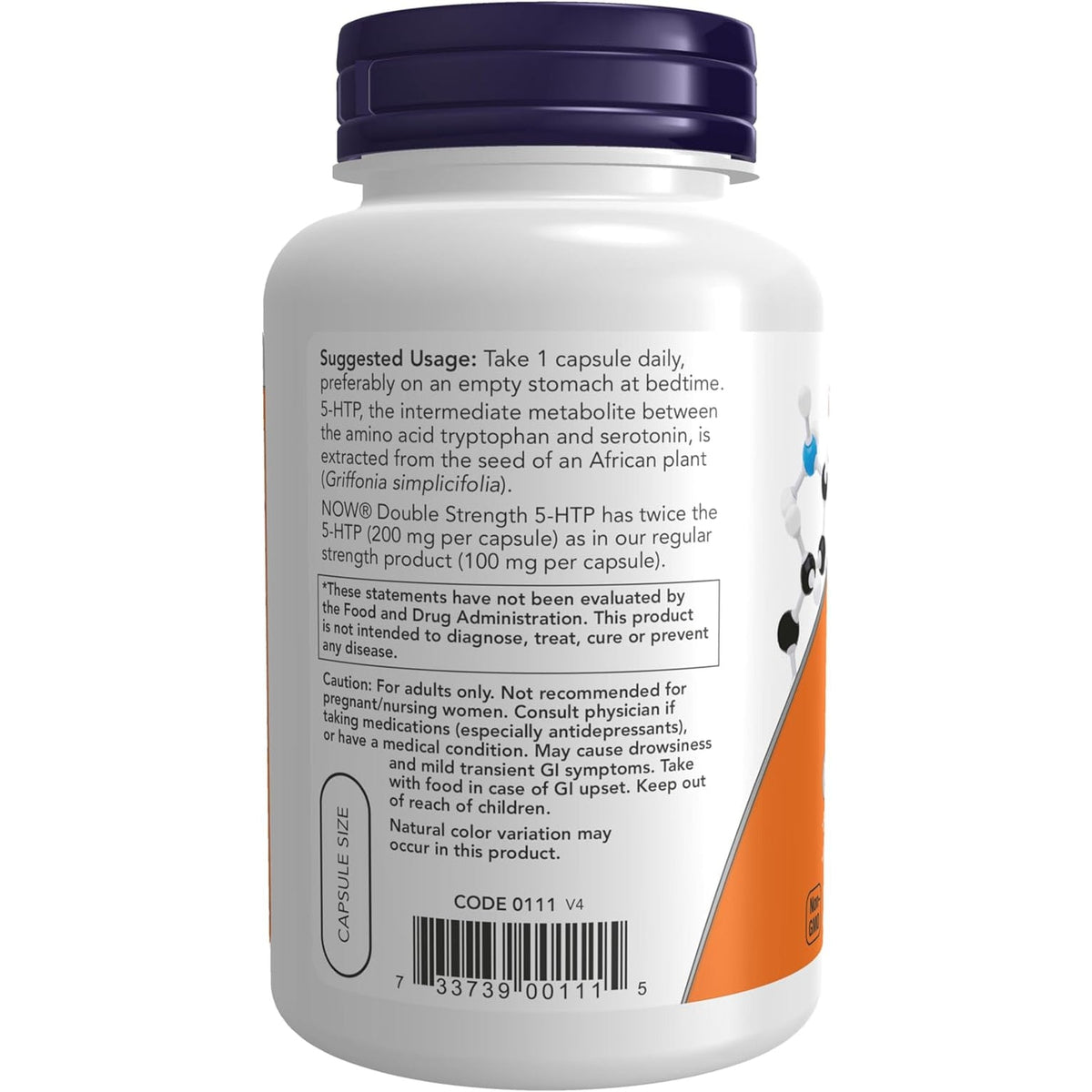 Now Foods 5-HTP 200 Mg 120 Vegcap