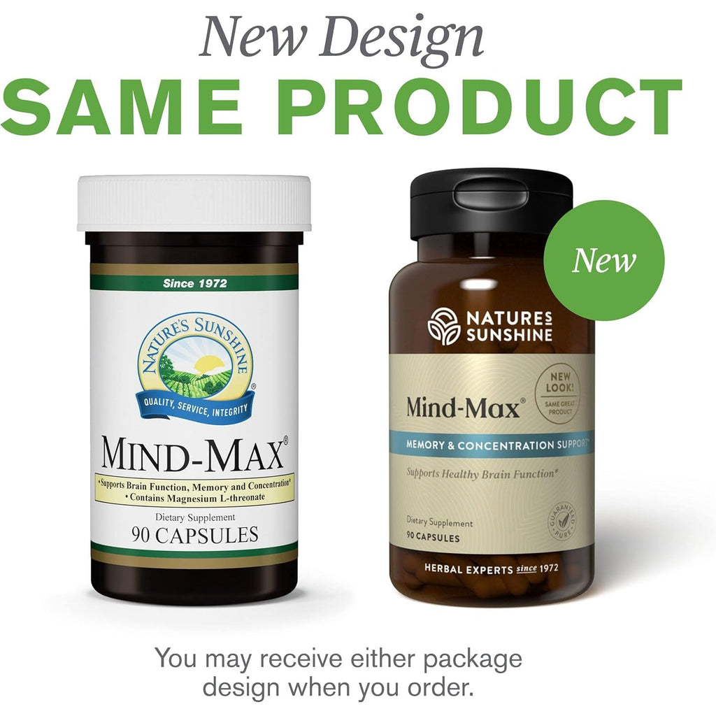 Nature'S Sunshine Mind-Max 90 Capsules