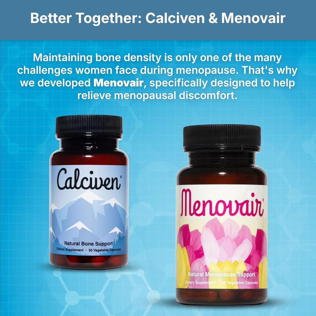 Calciven - Natural Bone Support Supplement - Non-Gmo, Gluten-Free