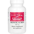 Ecological Formulas Monolaurin 600 Mg, Creamy White,Capsule, 90 Count (MONOL-600-90)