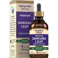 Piping Rock Damiana Leaf Herb Tincture | 4 Fl Oz | Liquid Extract Drops | Vegetarian & Alcohol Free | Non GMO, Gluten Free Supplement