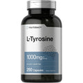 Horbäach L-Tyrosine 1000Mg | 250 Capsules | Amino Acid Supplement | Non-Gmo & Gluten Free