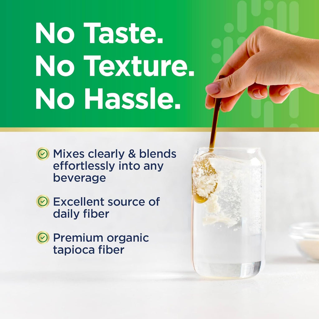 Renew Life Adult Completely Clear Organic Prebiotic Keto Friendly Fiber, Powder, 7 Oz. (Package May Vary)
