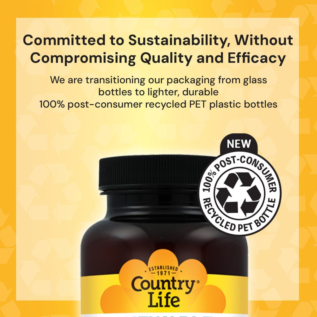 Country Life CORE Daily-1 for Women 50+ Multivitamin - Formulated for Women over 50, Complete Daily Nutrition with Women'S Health Blend, Coenzymated B Vitamins, Probiotics, and Digestive Enzymes