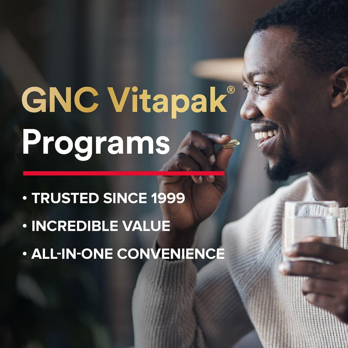 GNC Mega Men Vitapak Program for Men | Whole Body | 30 Count