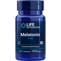 Life Extension Melatonin 1 Mg - for Restful Night, Hormone Balance, and Immune Health - Immediate Release - Gluten-Free, Non-Gmo - 60 Capsules