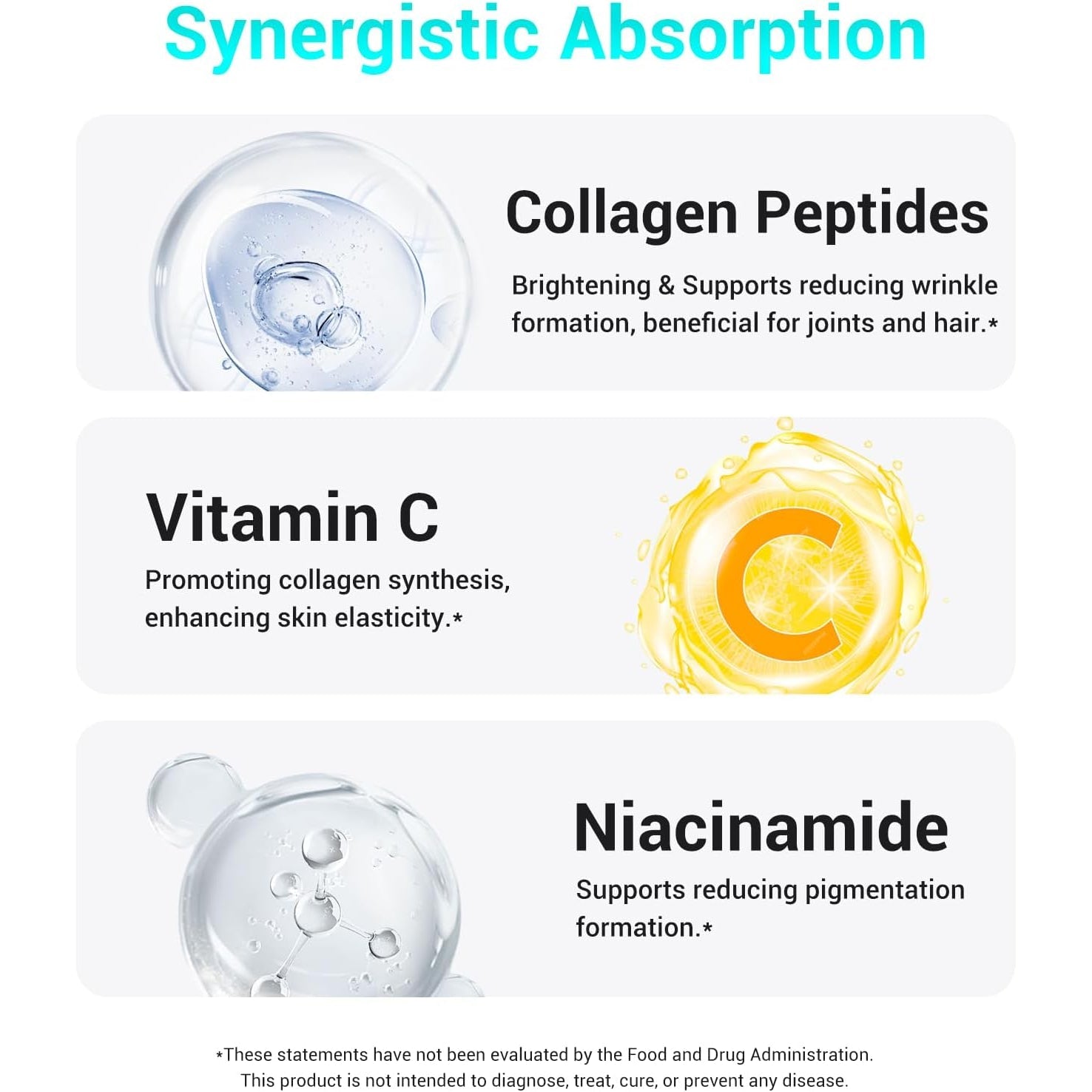 Drbiocare Collagen Peptides for Women, Beauty Vitamin & Mineral Supplement,Contains Vitamin D3, Probiotics for Women & Collagen Peptides,Vitamin B Complex,Vitamin E 60 Tablets