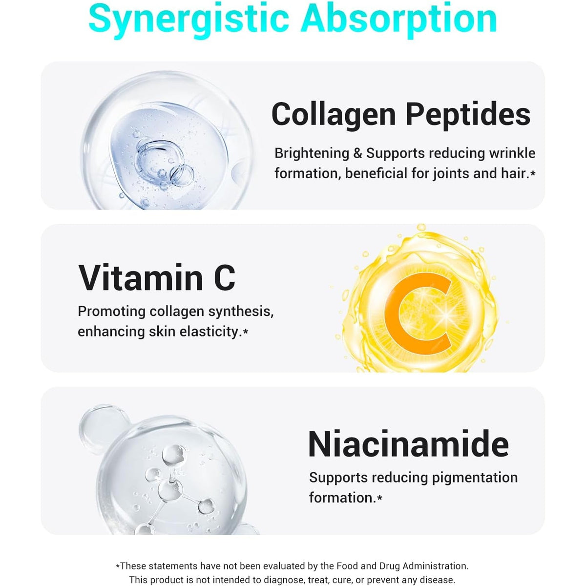 Drbiocare Collagen Peptides for Women, Beauty Vitamin & Mineral Supplement,Contains Vitamin D3, Probiotics for Women & Collagen Peptides,Vitamin B Complex,Vitamin E 60 Tablets
