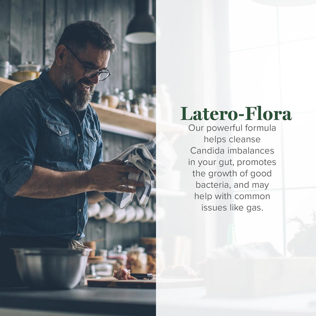 Latero-Flora Probiotic 60 Count by Global Healing Center