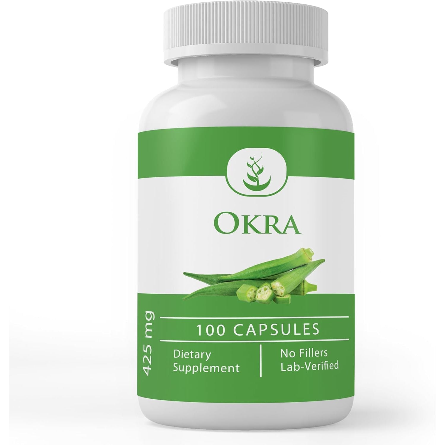 Pure Original Ingredients Okra Extract (100 Capsules), Always Pure, No Additives or Fillers