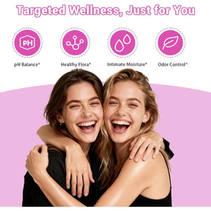 Her Juicy Feminine Probiotics Gummies for Women, with Slippery Elm, Supports Ph Balance, Gut Health & Immune System, Vegan, Gluten Free, Pineapple Flavor, 60 Count