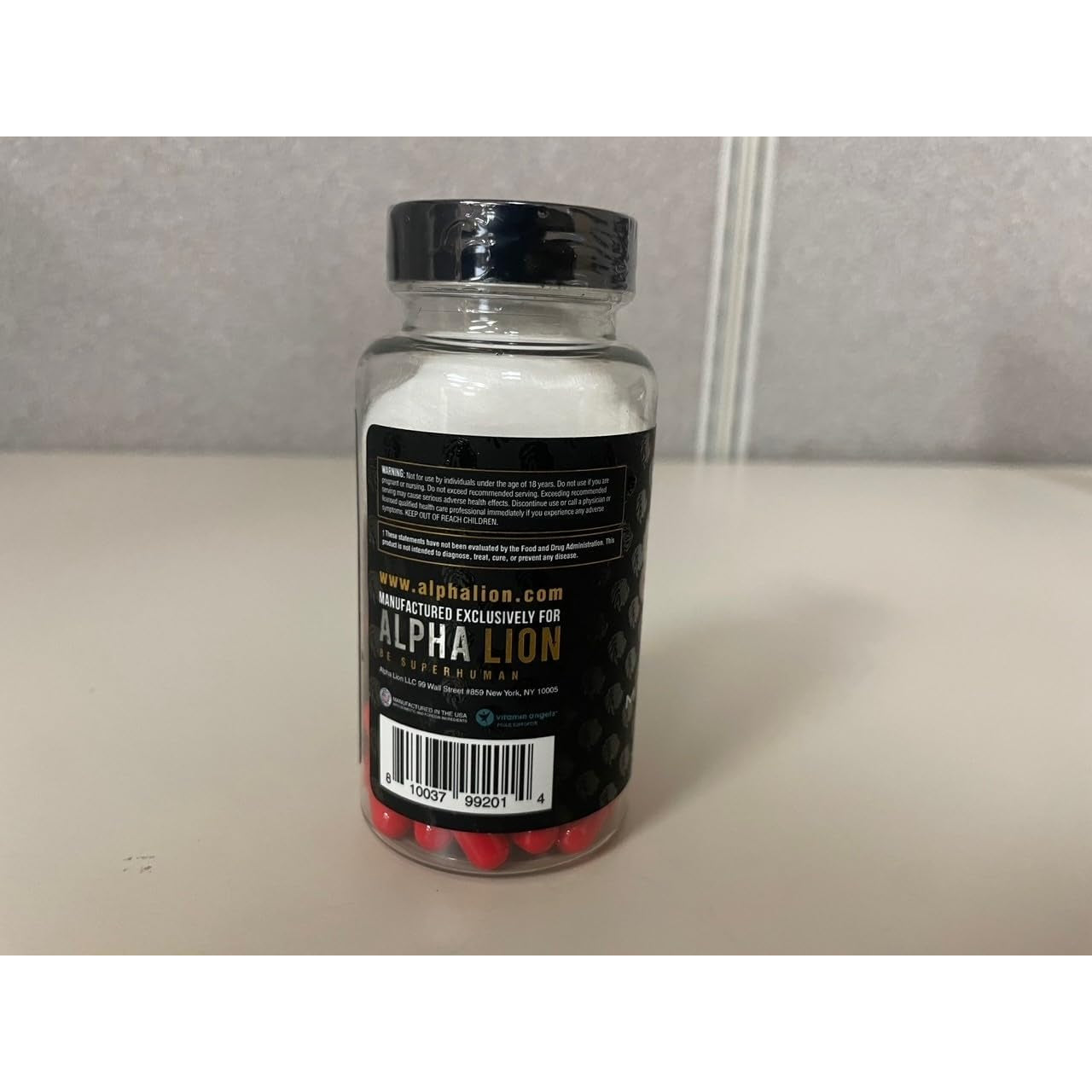 ALPHA LION Gains Candy, Supplement Pills That Support Weight Loss, Appetite Suppressant, Keto-Diet Friendly, Decrease Body Fat, Upgrade Energy & Workout Performance, 60 Capsules (Mitoburn®)