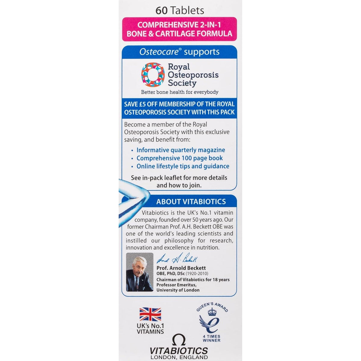 Vitabiotics Osteocare Joint