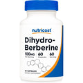 Nutricost Dihydroberberine Capsules (100Mg, 60 Capsules) - More Bioavailable Metabolite of Berberine