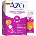 AZO Vaginal Probiotic Mini-Chews for Women, Supports Healthy Vaginal Odor, Healthy Vaginal Flora, Yeast Balance and Ph*, Delicious Fruit Punch Taste, 14 Count