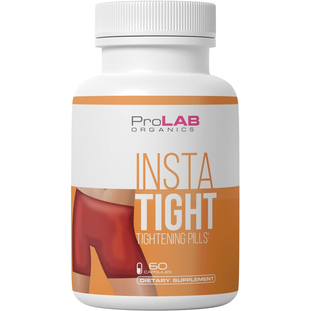 Prolab Organics Instatight Vaginal Tightening Pills – Natural Rejuvenation Supplement for Women. Supports Intimate Tone, Firmness & Ph Balance.