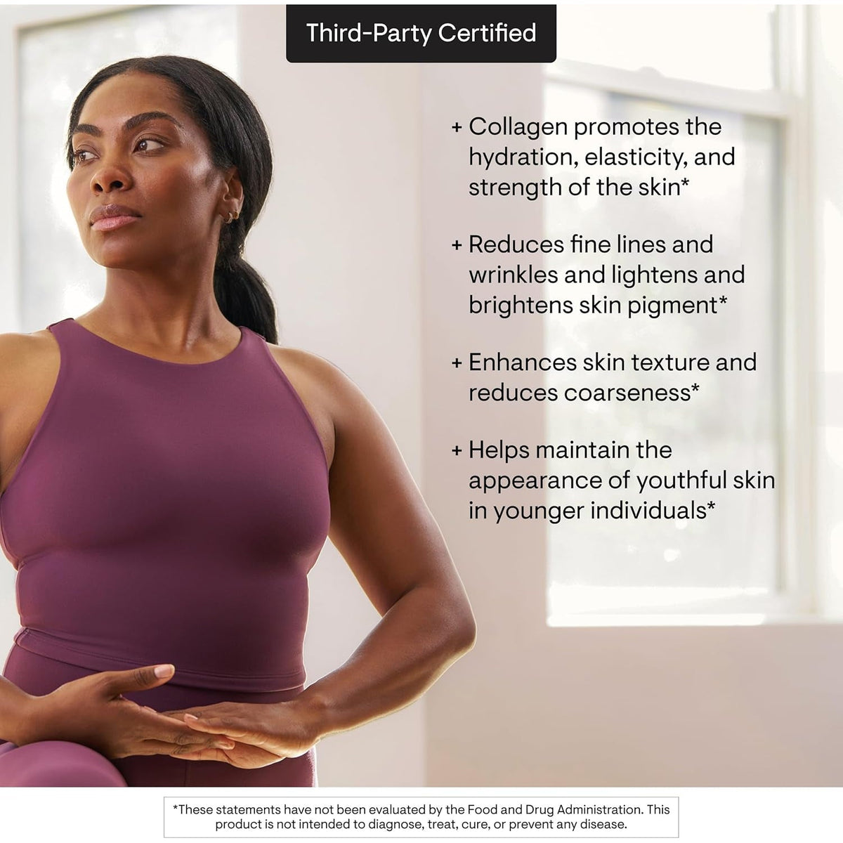 THORNE - Collagen plus - Collagen Peptides Powder with Nicotinamide Riboside & Clinically Studied Ingredients for Skin Texture & Moisture - Healthy Skin, Hair & Nails* - 17.5 Oz - 30 Servings