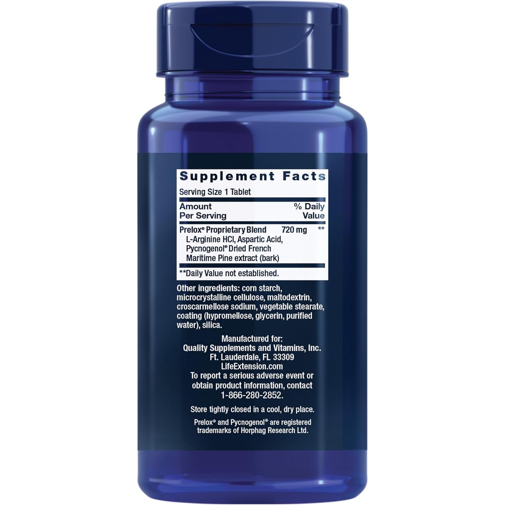 Life Extension Prelox Enhanced Sex – French Maritime Pine Bark Extract, L-Arginine – Male Sexual Health, Promotes Male Blood Flow – Gluten-Free, Non-Gmo – 60 Tablets