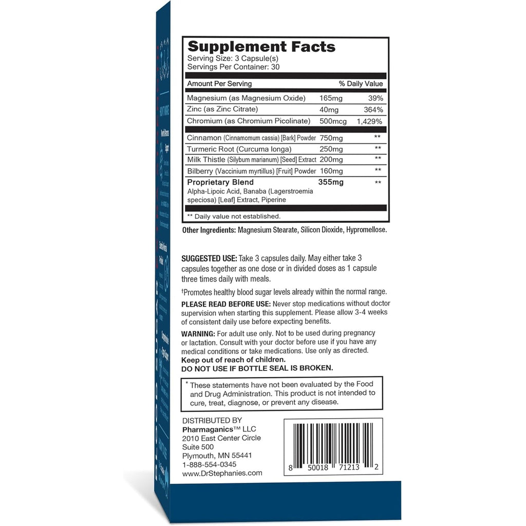 Dr. Stephanie'S 24 Hour Extra-Strength Support | Maximum Daily Support | Pancreas Health