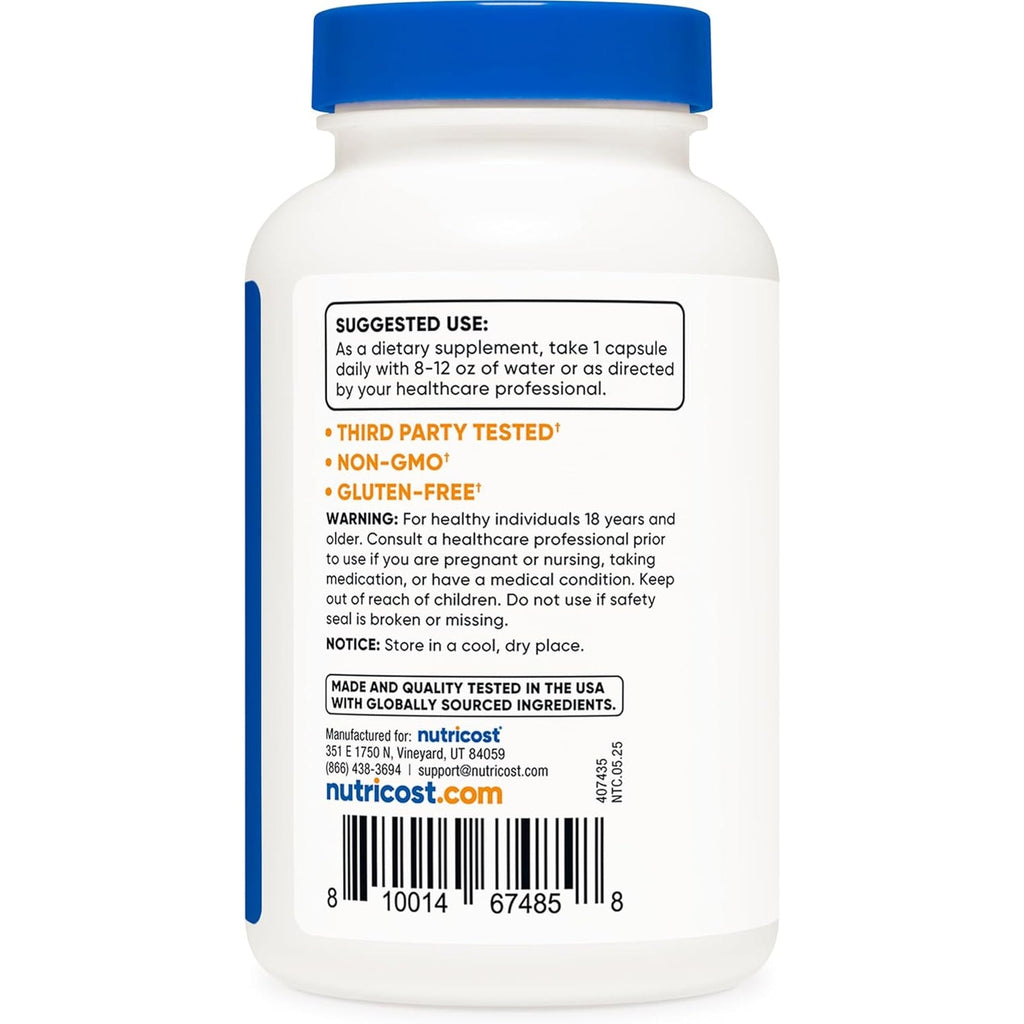 Nutricost Boron Capsules 10Mg, 240 Vegetarian Capsules, Gluten Free and Non-Gmo