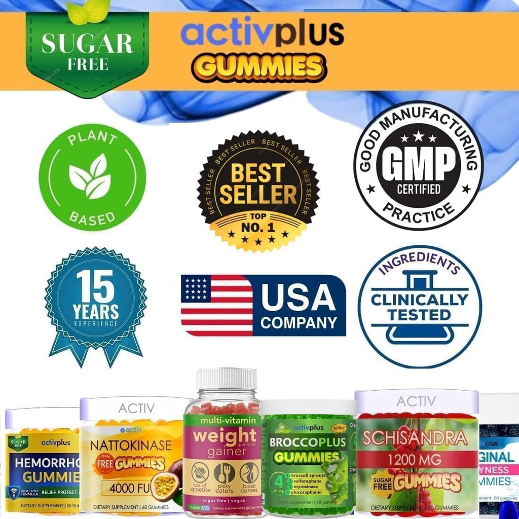 Semen Volume Booster Maximizer 2X Load - Male Fertility - Pineapple & Blueberry Sugar Free 60 Gummies