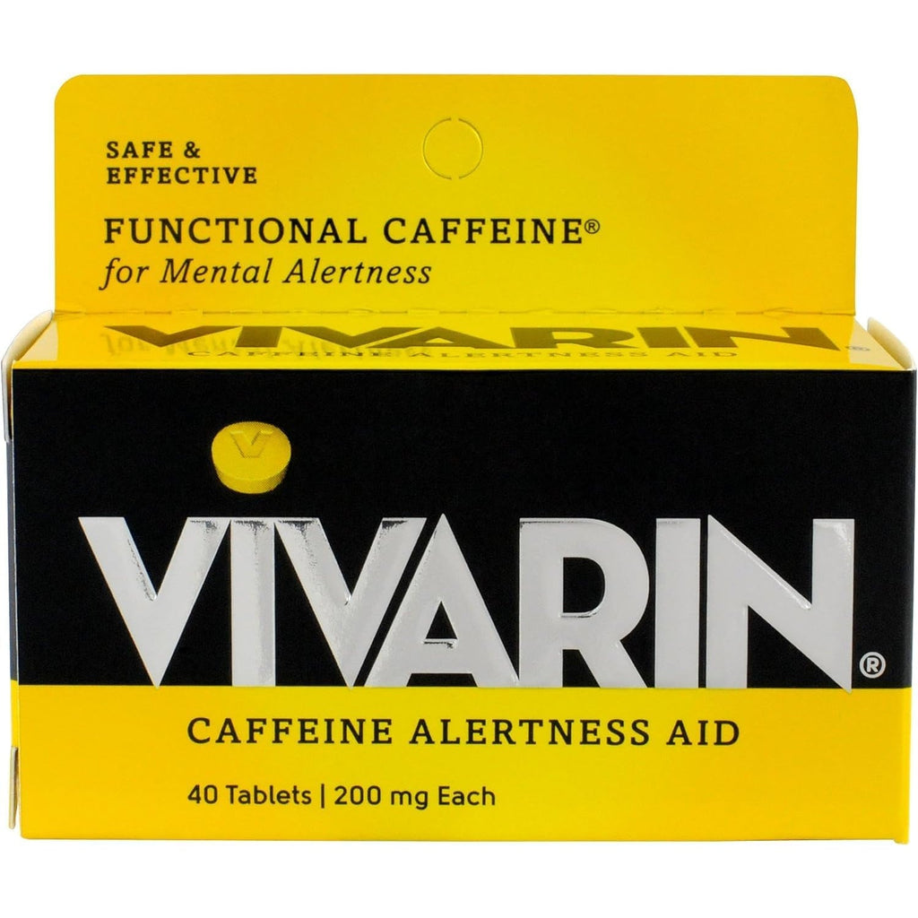 Vivarin Brand Alertness Aid, 40 Tablets (Pack of 4)