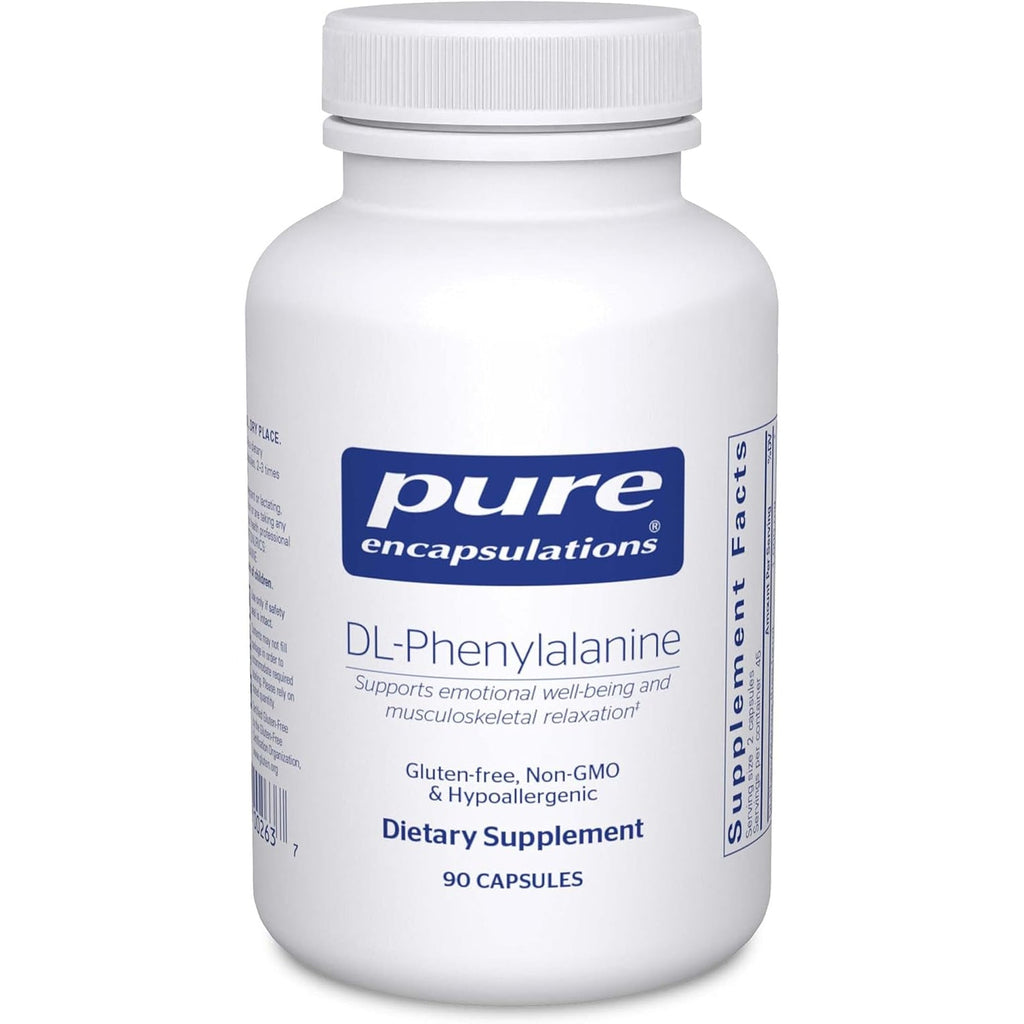 Pure Encapsulations Dl-Phenylalanine | Amino Acid Supplement for Memory and Focus, Joints, Muscles, and Cognitive Support* | 90 Capsules