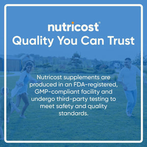 Nutricost N-Acetyl L-Cysteine (NAC) 600Mg, 180 Capsules - Non-Gmo, Gluten Free