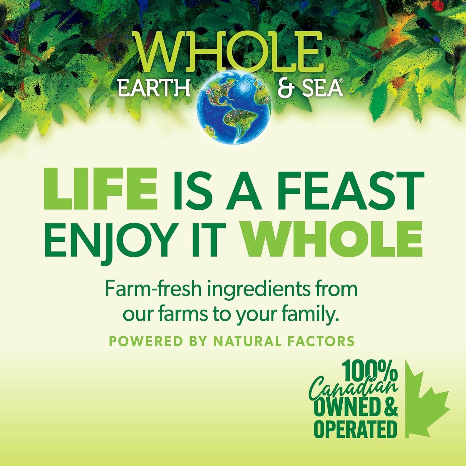 Natural Factors Whole Earth & Sea Men'S Multivitamin & Mineral - Daily Health Supplement for Men under 50 - Vegan, Non-Gmo & Gluten-Free - 120 Tablets (60 Servings)