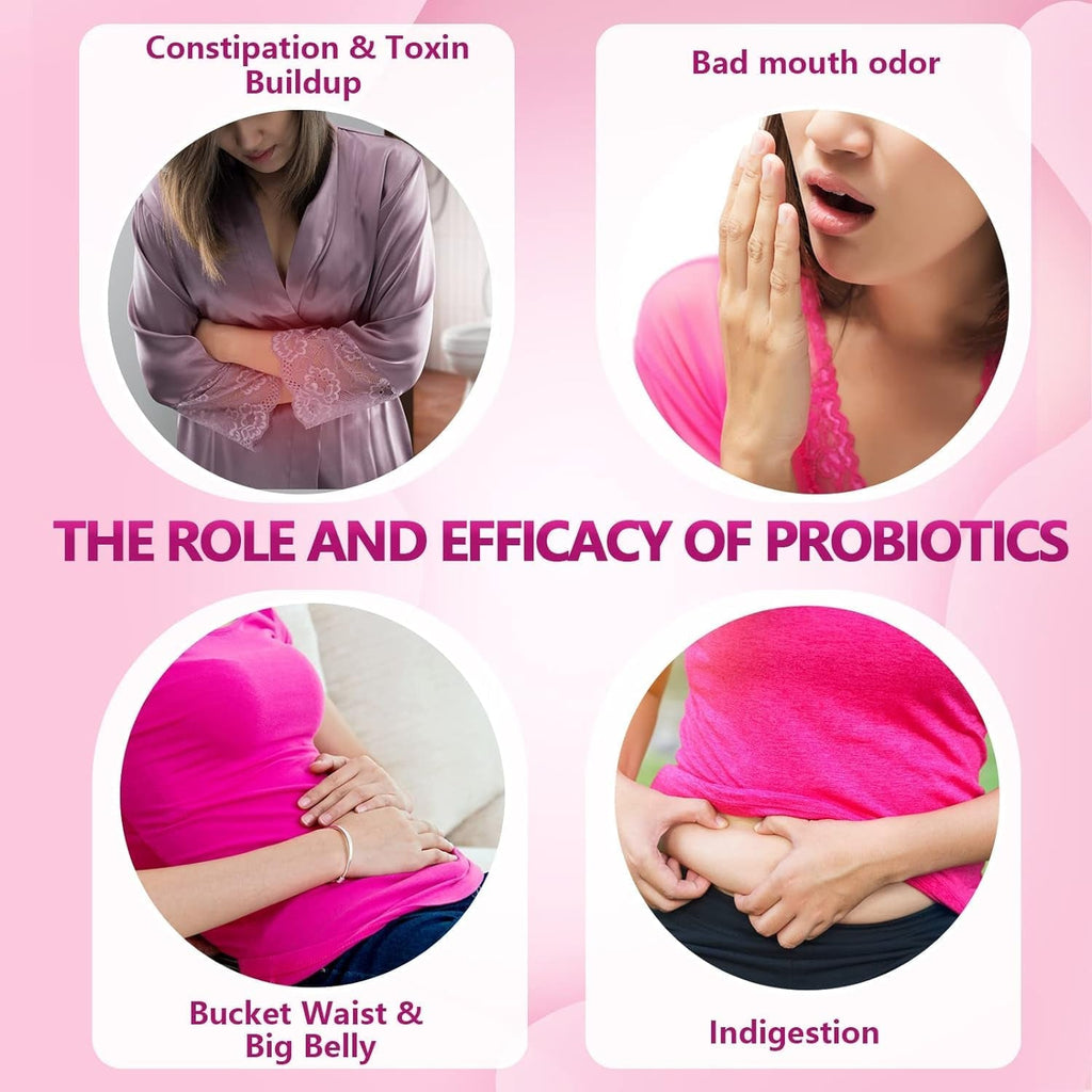 Women'S Probiotics, 120 Tablets 120 Billion CFU 18 Strains, Contains Organic Prebiotic Cranberry, Probiotic Supplement for Digestion, Immunity, Women'S Health, Soy Gluten Dairy Free