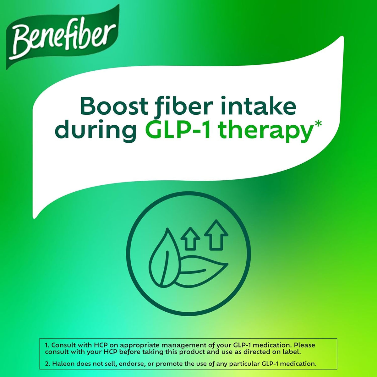 Benefiber GLP-1 Friendly Fiber Supplement, Strawberry Lemonade, on the Go Stick Packs, 36 Count