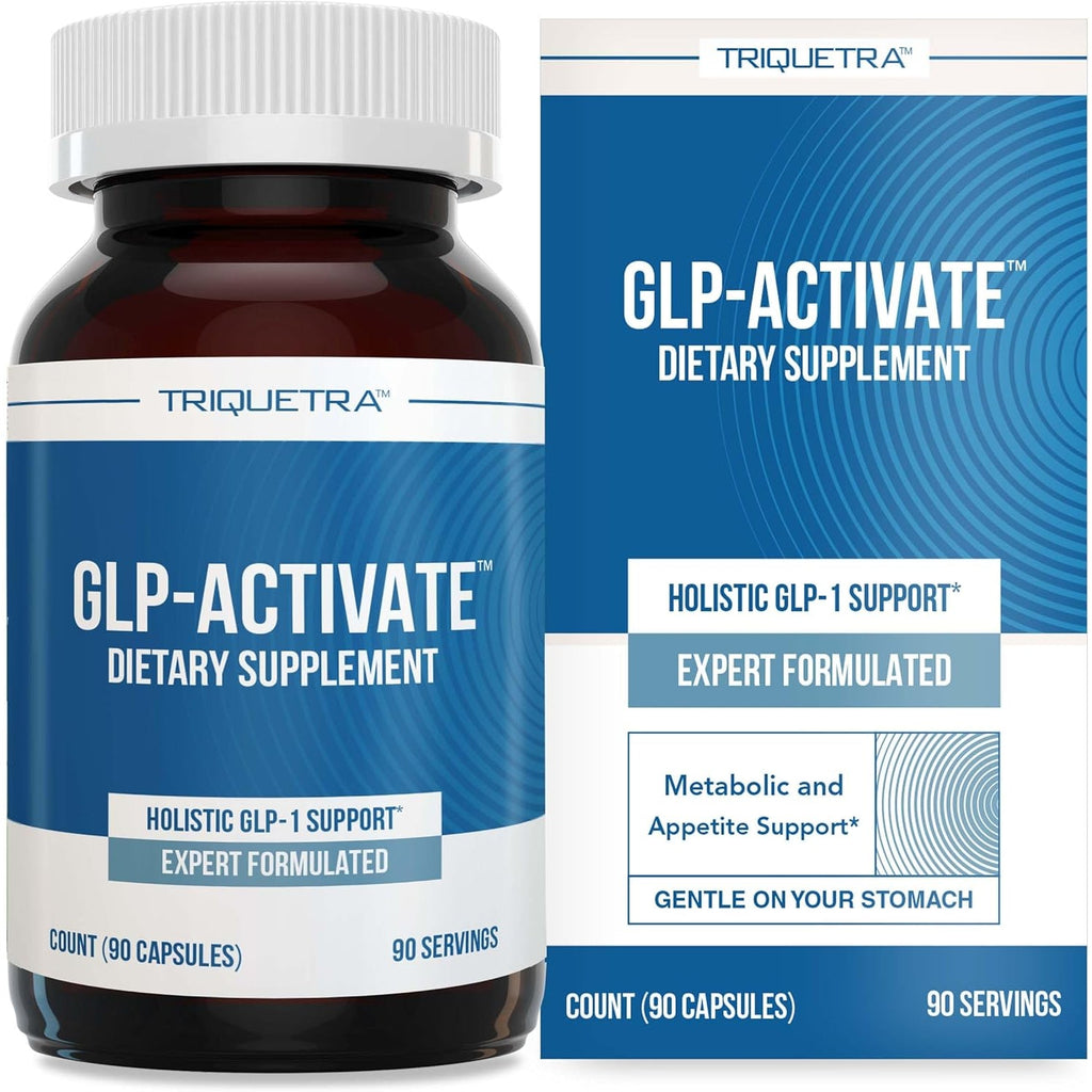Glp-Activate | Hunger & Metabolism Support - Formulated to Help Support GLP-1 Pathways - Expert Formulated Supplement - 1 Capsule for Balanced Appetite & Metabolic Wellness Daily (90 Servings)