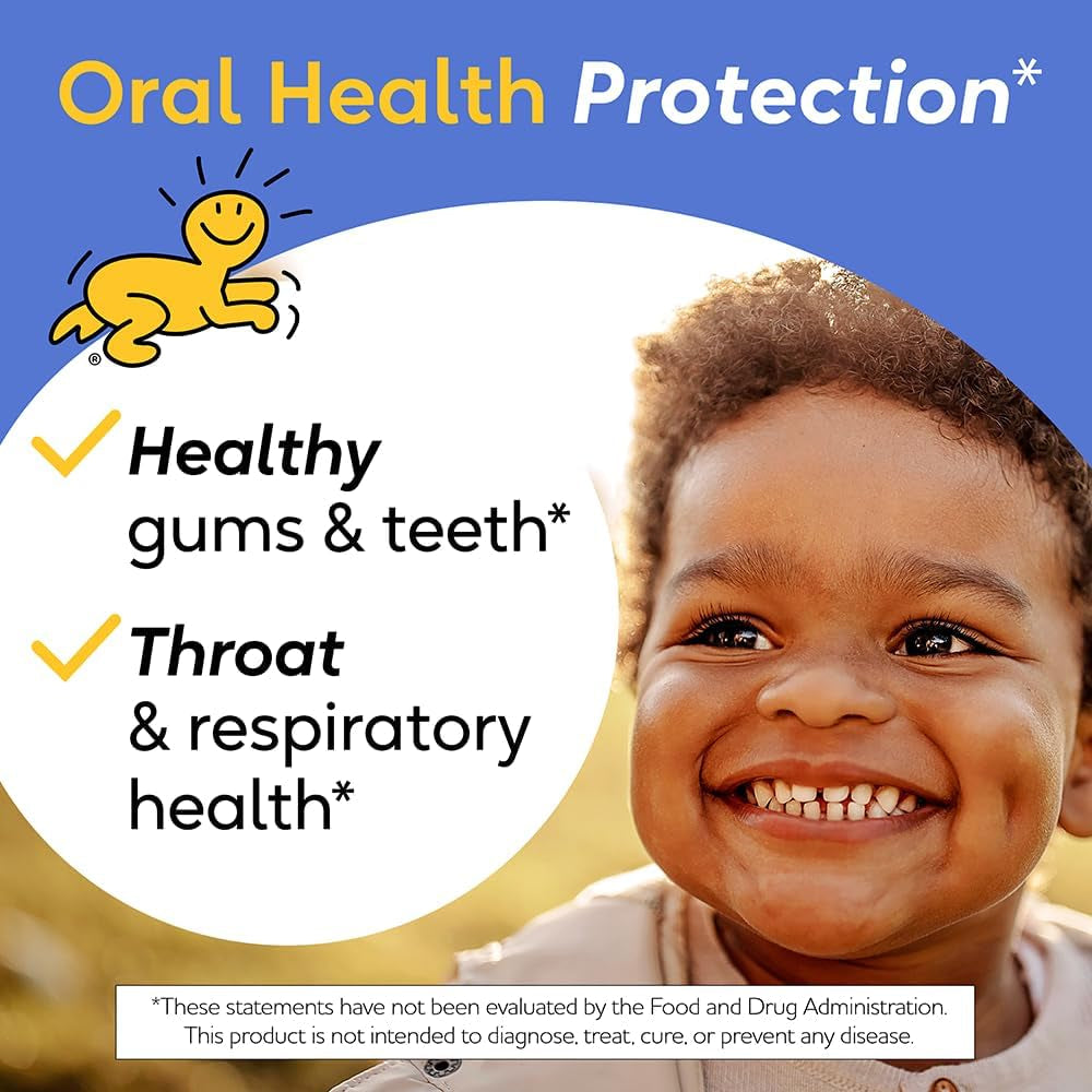 Biogaia Nurture & Grow for Toddlers | Ages 1+ | Liquid Probiotic | Allergen-Free | Triple-Benefit Probiotic for Kids | Digestive Health, Immune Support & Oral Health Protection | 25-Day Supply