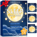 72 Sleep Patches for Adults Extra Strength, All-Natural Deep Sleep Support with Valerian, Melatonin & Magnesium, Gentle Night Comfort Sleeping Patches for Women & Men, Wake up Refreshed