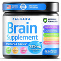 Brain Fog Supplement for Women – Memory & Focus Support for Perimenopause and Menopause – Cognitive Support with Phosphatidylserine, Cognatiq & L-Theanine – Brain Health Capsules – 60 Count