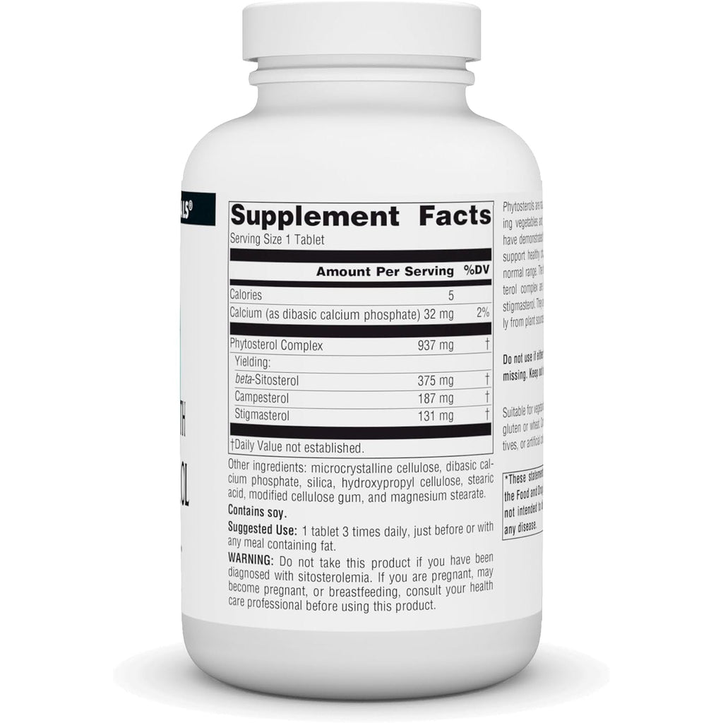 Source Naturals Mega Strength Beta Sitosterol 375Mg - 120 Tablets