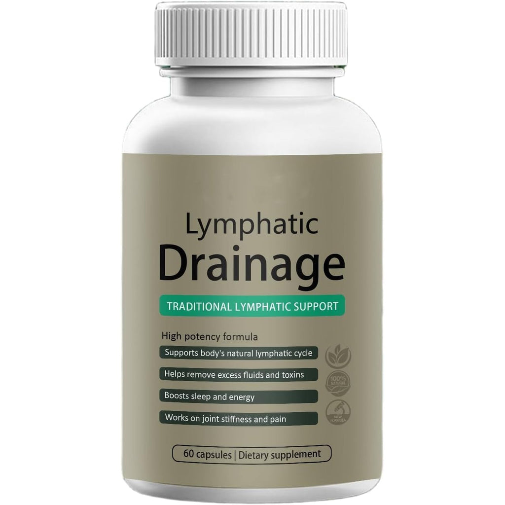 Sculptique Lymphatic Drainage Capsules, New Maximum Potency Formula with Dandelion Extract, Cleavers Extract - Supports Cellulite Reduction 60 Capsules