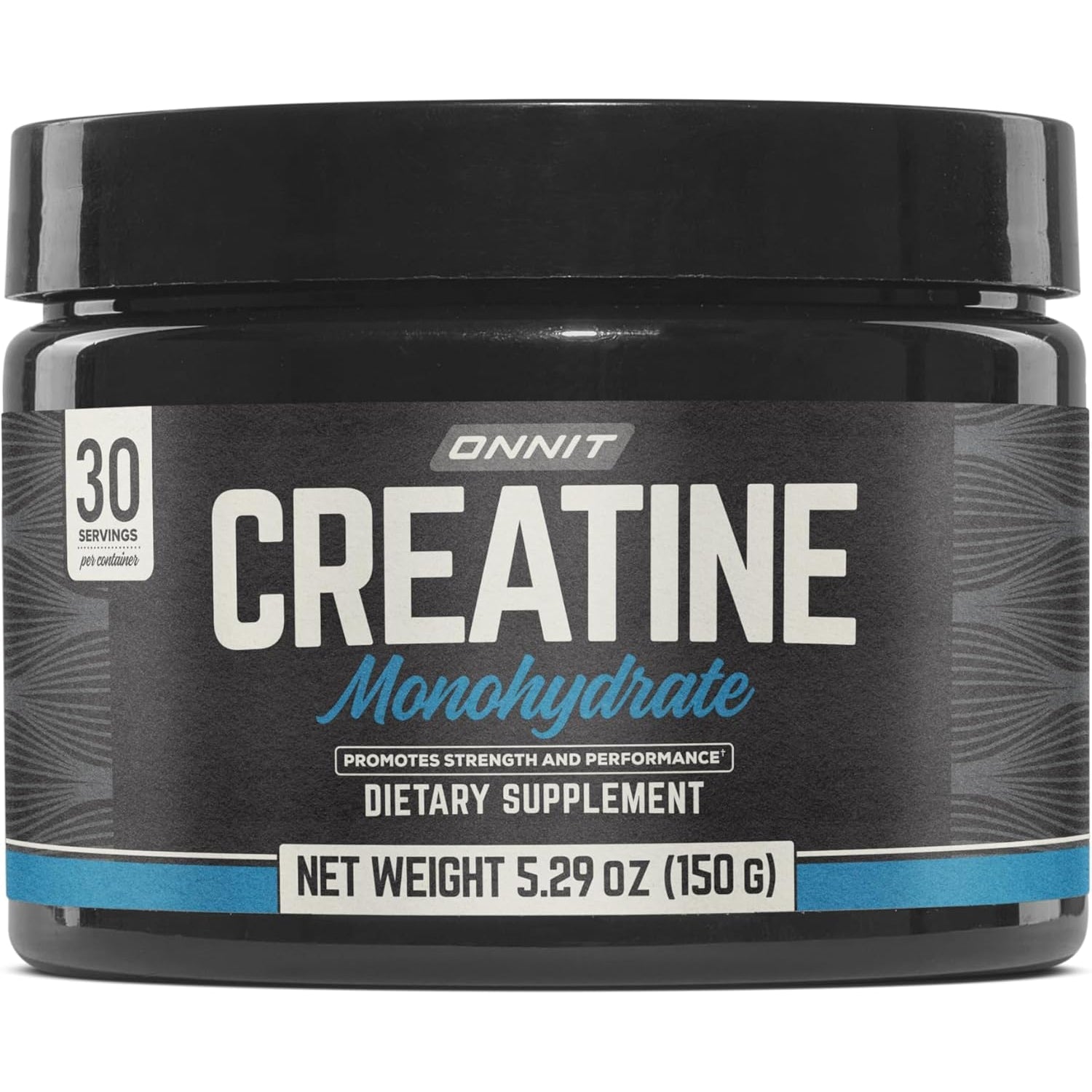 ONNIT Creatine Monohydrate Powder, IGEN(TM) Non-Gmo Tested 5G Premium Creatine for Muscle Strength, Power and Lean Mass, Supports Brain Health, Brain Cellular Energy, Unflavored, 30 Servings, 5.29 Oz