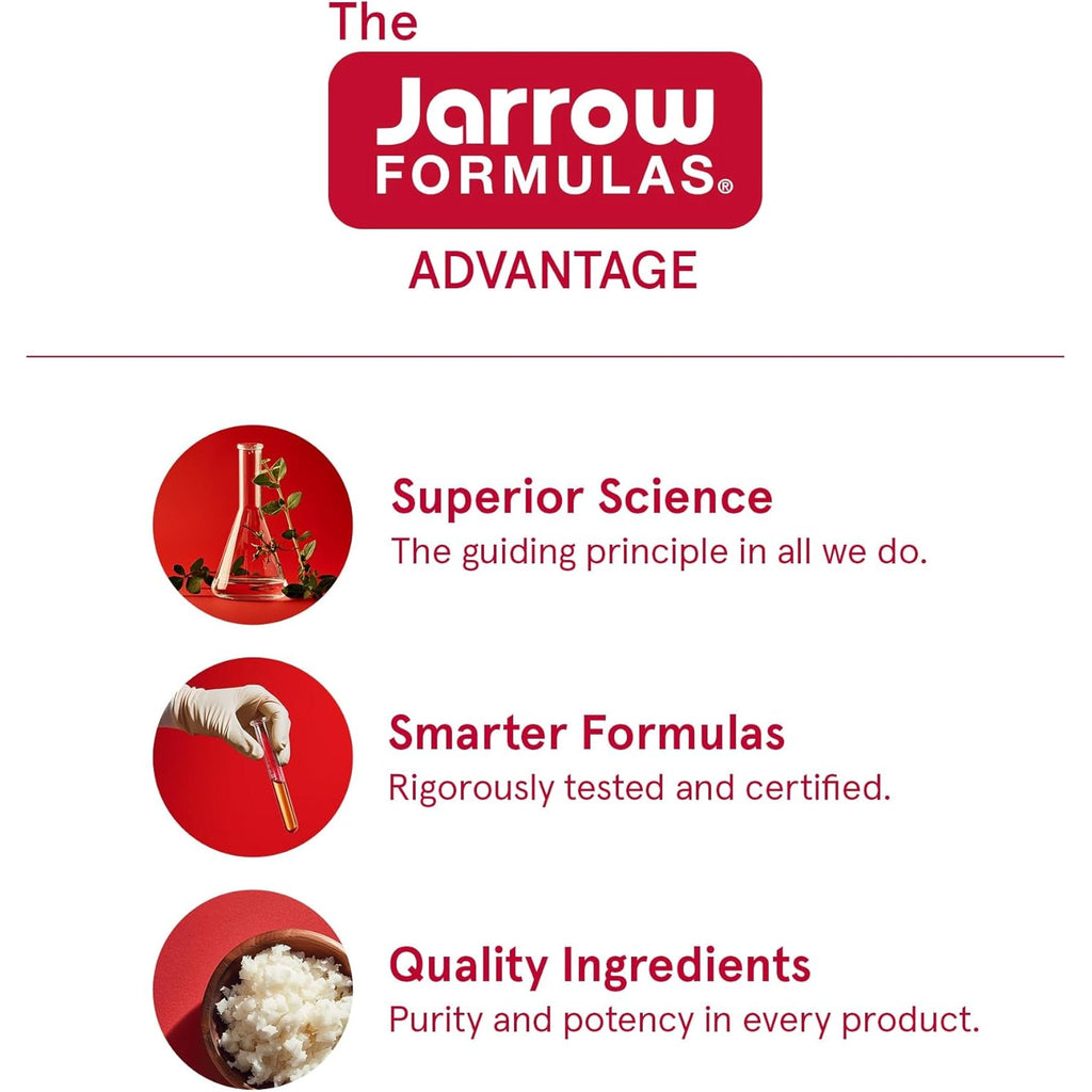 Jarrow Formulas Extra Strength L Theanine 200Mg Dietary Supplement That Promotes Relaxation, Supplement for Relaxation Support, 60 Veggie Capsules, 60 Day Supply