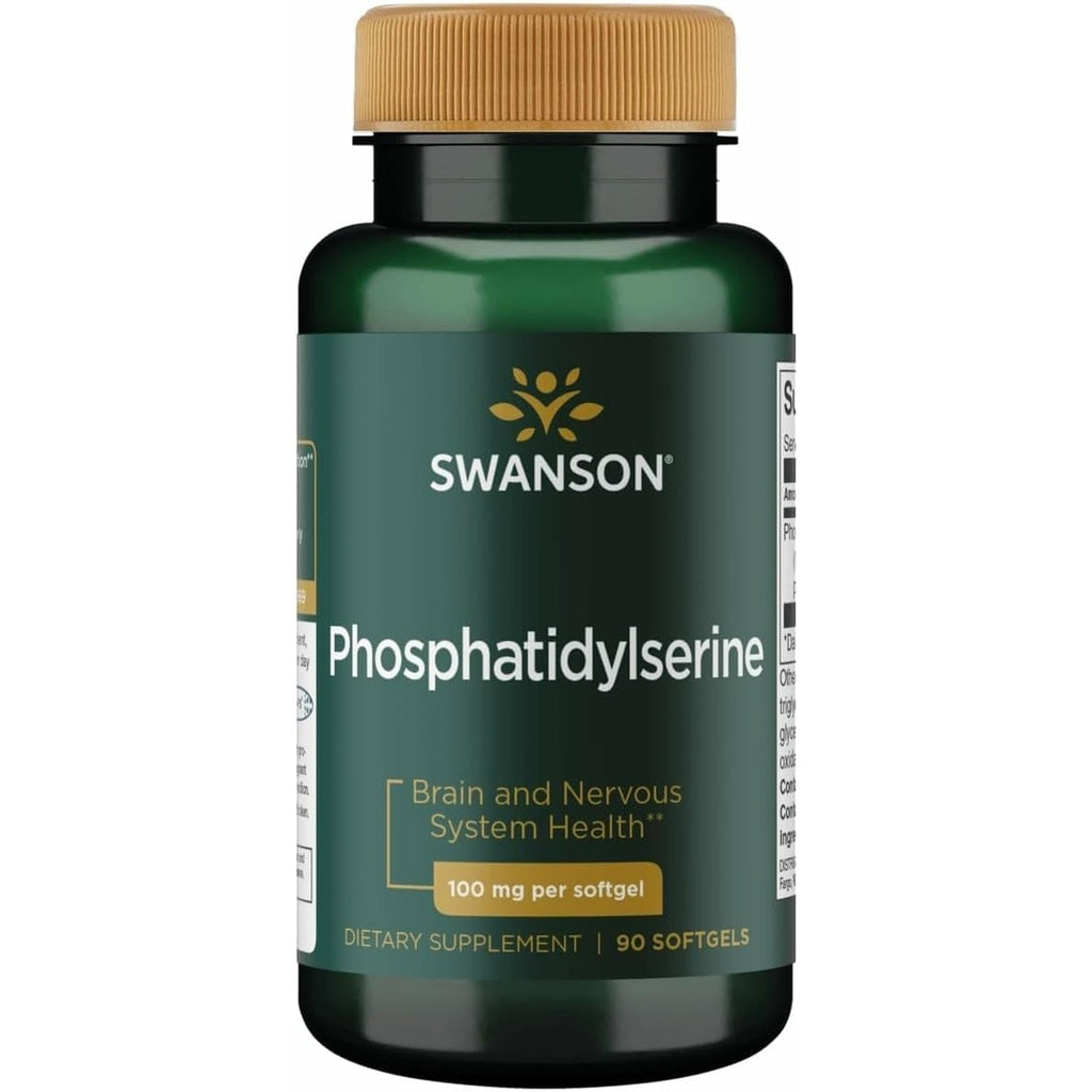 Swanson Phosphatidylserine 100 Milligrams 90 Sgels