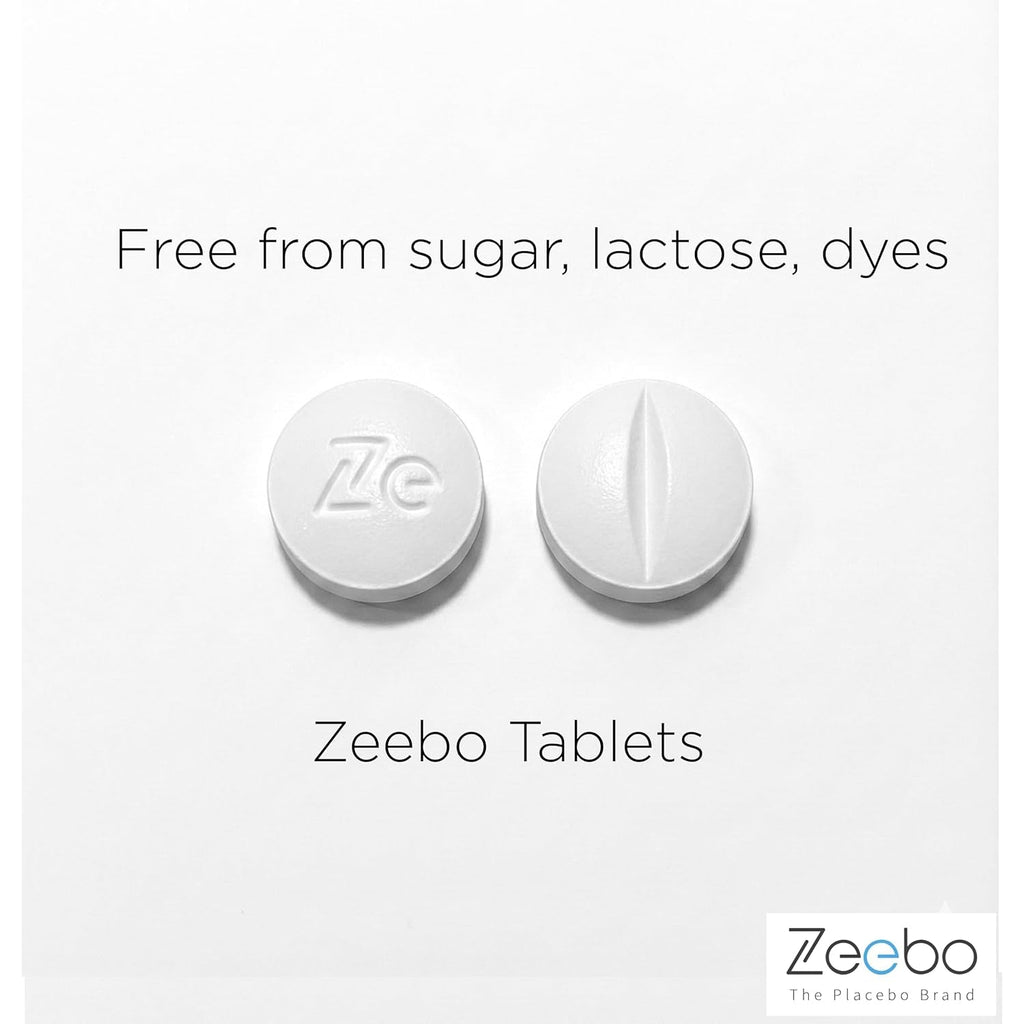 Zeebo Placebo Pills - Choose Tablet or Capsule Form (Tablets)