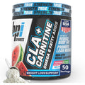BPI Sports Cla+Carnitine – CLA L Carnitine & Linoleic Acid – L Carnitine Supplement for Weight Loss, Metabolism & Lean Muscle – Caffeine Free – Watermelon – 50 Servings – 12.34 Oz