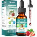 NMN Supplement Liquid Drops,4-In-1 NMN Beta 1000Mg W. Quercetin TMG Resveratrol for anti Aging Energy & Immune Support, NMNH Alternative Liposomal High Absorption for Women Men