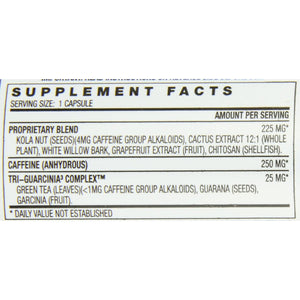 Stacker 3 Metabolizing Fat Burner with Chitosan, Capsules, 100Count Bottle