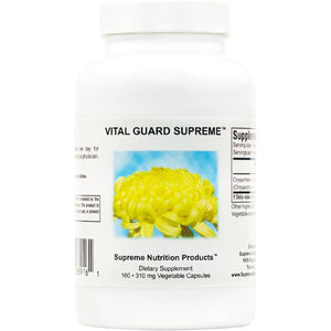 Supreme Nutrition Vital Guard Supreme, 160 Pure Chrysanthemum Vegetarian Capsules