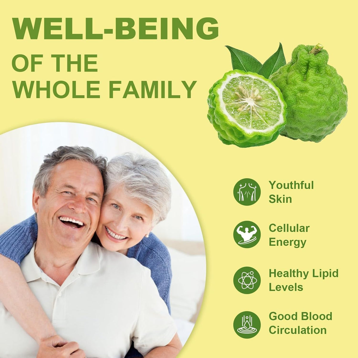 Sugar Free Citrus Bergamot Gummies - All Natural Supplements 25:1 Extract from Italian Bergamot Supplement for Healthy Anti-Aging Sugar-Free Vegan